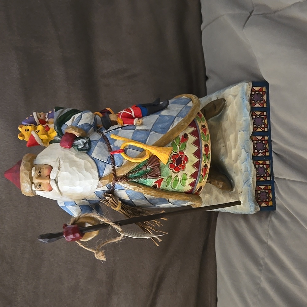 Santa figurine Bringing Christmas Joy